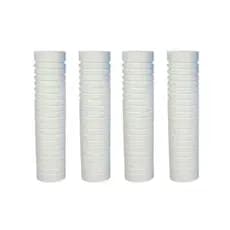 Kit 4 Refil Filtro Ranhurado 10” de 10 ou 20 Micra
