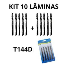 KIT 10 Lâminas Serra Tico Tico  T144D