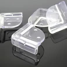 Protetor De Quina De Mesa Silicone Canto Segurança Para Bebês Com Adesivo Proteção Criança