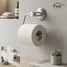 Papeleira Suporte para Papel Higienico Acessorio em Aluminio Para Banheiro