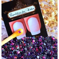 Strass 4mm 500un decoracao hotfix termocolante acessorios customizacao manicure acessórios nail joias de unha pedrarias