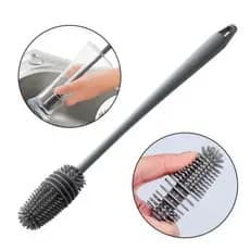 Escova de Silicone Multiuso para Lavar Copos, Garrafas, Mamadeiras e Variedades