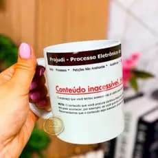Caneca personalizada PROJUDI.