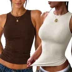 Kit 2 Blusas Regata Casual Suplex Forrada