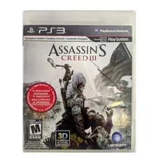 Assassins Creed lll Original PS3 Mídia Física - A Pronta Entrega