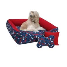 Cama Para Cachorro Bem Grande  100x70cm Ideal Para Akita /Golden /Boxe /Dalmata