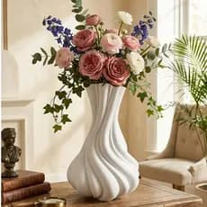 Vaso Decorativo Orgânico Aura – Decoração Moderna para Sala /Quarto/Escritório 20cm