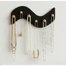 Porta Colares e Pulseiras Organizador de Joias Bijuterias Decorativo Impressão 3D
