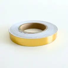 Fita Dourada Adesiva 50M 2CM Efeito Metalizado Ideal Para Decorações Impermeável