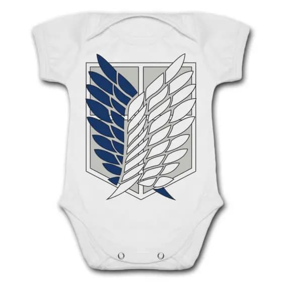 Body de Bebê Attack On Titan Shingeki no Kyojin Patrulha da Exploração