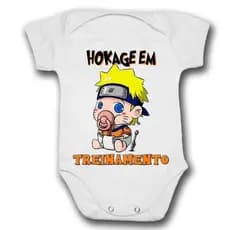 Body de Bebê Naruto Boruto Anime Manga