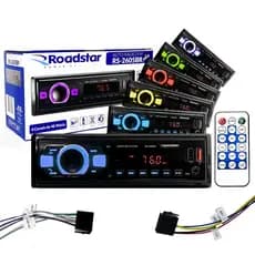 Som Automotivo Radio FM Carro Bluetooth USB Carrega Celular Excelente Qualidade 1 din 4 Canais 48w