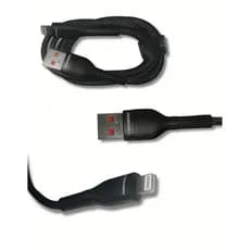 CABOS USB-A PARA Cabo Carregador Rápido e Dados 3.0 USB-A para Lightning 1,2 Metros Nylon Resistente Não Embaraça