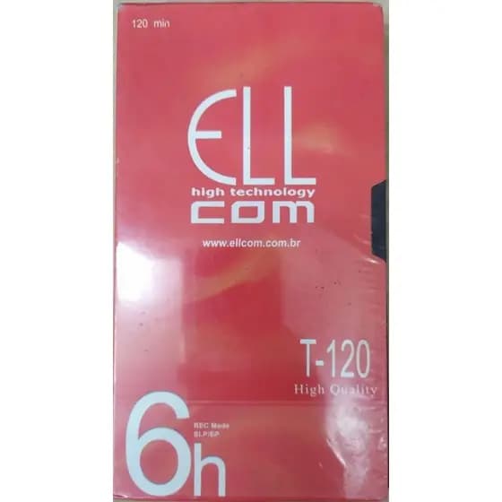 Fita VHS T-120 Virgem