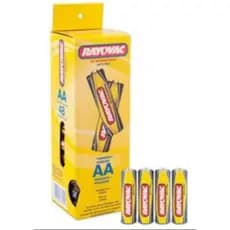 Pilha Pequena AA Rayovac Original Tubo com 48 Unidades, Brinquedos, Relógios Despertador Eletrônicos