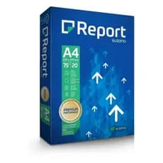 Papel Sulfite A4 Resma, 500 folhas, Suzano Report Premium, Para Impressão Excelente para Impressora.