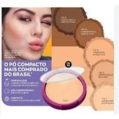 Pó Compacto Facial Matte Real Color Trend  FPS 10 Avon 7g