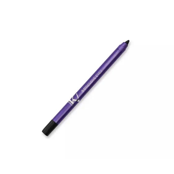 LAPIS DELINEADOR PARA OLHOS APONTAVEL A PROVA DAGUA ULTRA BLACK KV MAKEUP