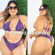 biquíni PLUS fio dental size blogueira