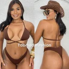 biquíni conjunto fio dental blogueira