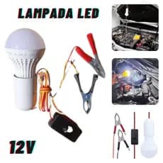 Luz de Emergência Lâmpada de Led para Automóveis Bateria 12v