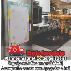 Passarinhos Lousa magnética planner porta recados geladeira com caneta escreve apaga15x20 ou 20x28cm