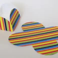 Forminhas para docinhos 4 quatro pétalas jumbo grande 4cmx4cmx3,5cm festa aniversário