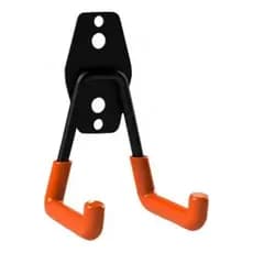 Suporte Gancho De Parede De Aço 7cm Até 23kg Multiuso Para Pendurar Bicicleta Escada Mangueira Promoção