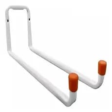 Suporte Gancho De Parede Aço 30cm Até 10kg Multiuso Para Pendurar Bicicleta Escada Mangueira Promoção