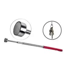 Caneta Magnética Antena Imã Telescópico Ideal para Captar Parafusos e Peças Metálicas