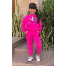 Conjunto de Moletom Infantil Moletom Flanelado Conjunto de Inverno Infantil Unicórnio