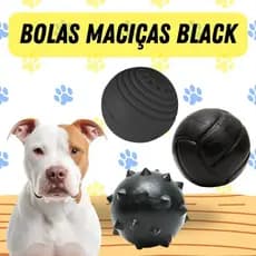 KIT 3 BRINQUEDO BOLA CACHORRO REFORÇADA