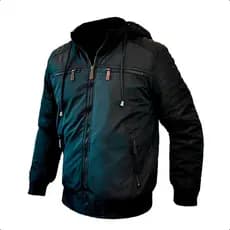 Jaqueta Masculina Forrada Quente Casaco Blusa Impermeável