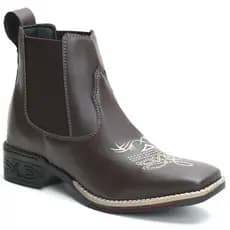 Botina Country Texana Feminina Cano Curto