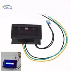 Sellbest Indicador De Nível De Combustível 12V Universal Motocicleta Carro Medidor De Escala De Óleo LED .