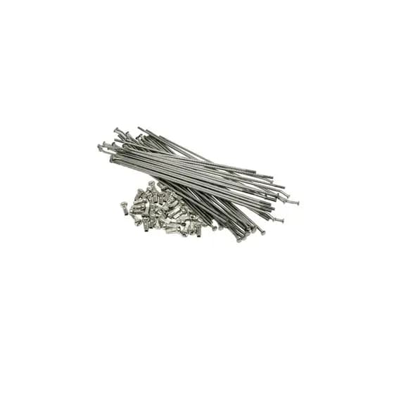 Kit Com 36 Raios Inox 185mm 2.0 - Promoção