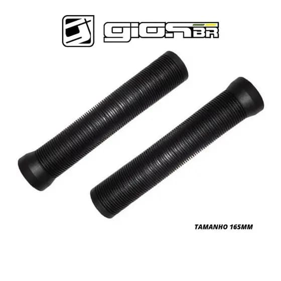 Manopla Punho bicicleta Gios 165mm gigante bmx dh freeride wheeling diversas cores