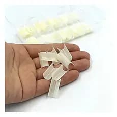 Tips Quadrada Curvatura C com/100 Unidades Alongamento Unha