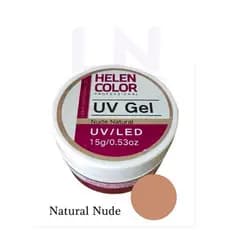 Gel Helen Color UV Gel Nude Natural 15ml Unhas em gel