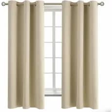 Cortina Corta Luz Blackout Blecaute 2,80 X 1,60 Dupla Face Fácil de limpar Ilhos Premium