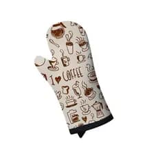 Luva de Cozinha Forno em Neoprene Eu amo Café
