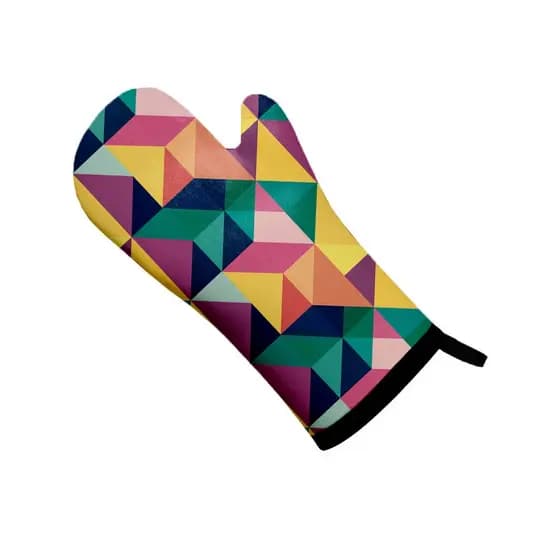 Luva de Cozinha Forno em Neoprene Colorido