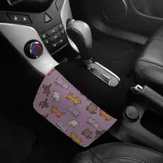 Lixeira de Carro Automatico Duplo Gatos Relax Varias Cores