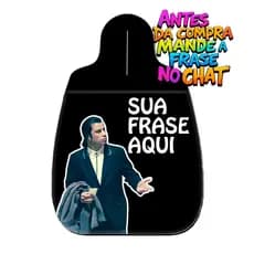 Lixeira de Carro Organizador Frase John Travolta Onde foi que eu estacionei o carro Personalizado