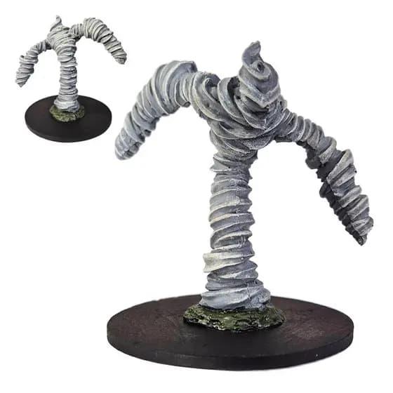 Miniatura RPG Elemental Do Ar Pintada Monstro Resina 55mm D&D Pathfinder