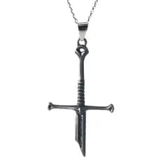 Colar com Pingente Espada Narsil - O Senhor dos Anéis