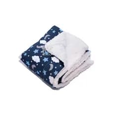 manta cobertor sherpa para mini berço antialérgica macia e fofinha recem nascido