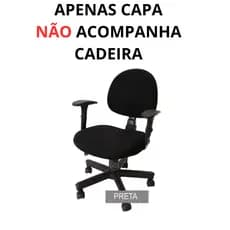 capa para cadeira de escritório assento e encosto malha gel com elástico