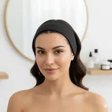 Kit 1 Faixas De Cabelo Slim Elástica Tiara Unissex Ideal Para Skincare E Uso Diário Leve Confortável Oacci Eyewear