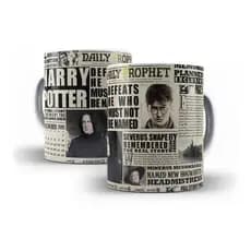 Caneca Harry Potter Jornal O Profeta Diário xicara